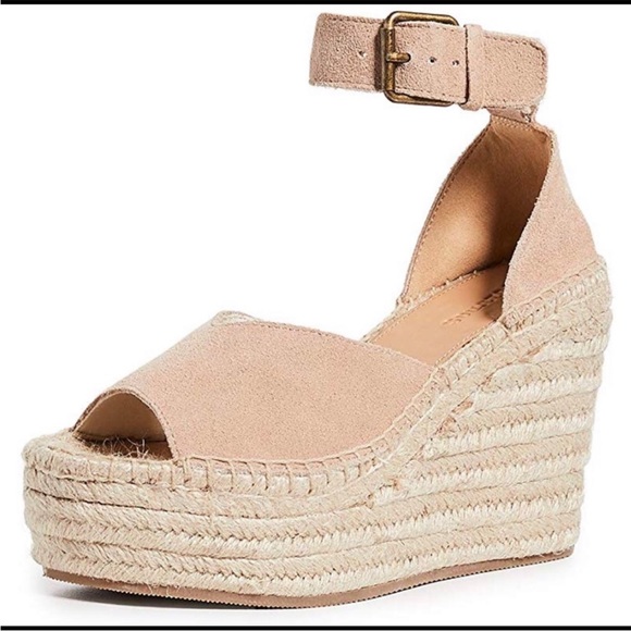 soludos positano platform wedge 7.5 comfort espadrilles - Picture 3 of 16
